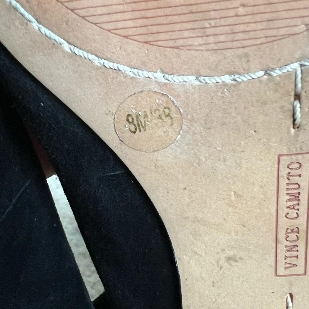 Vince Camuto long strap flats - Picture 6 of 9